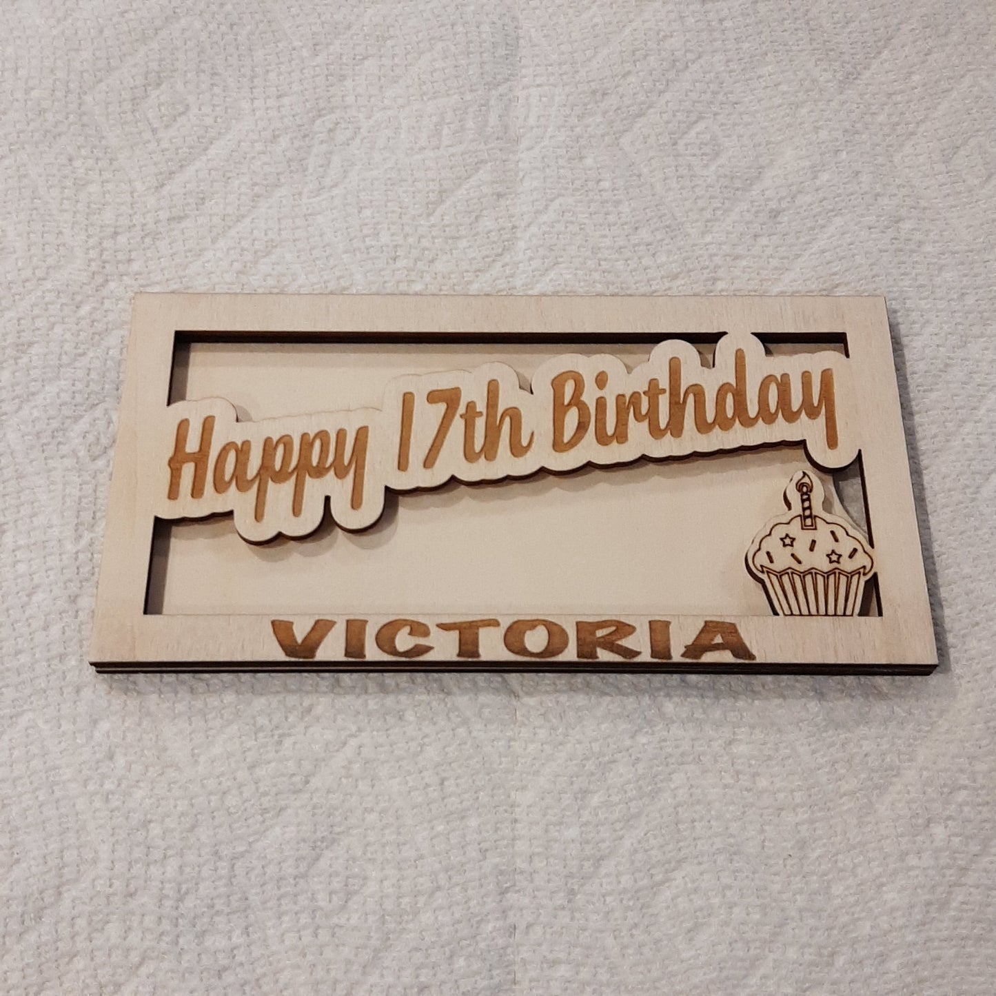 Happy Birthday Money Gift Holder