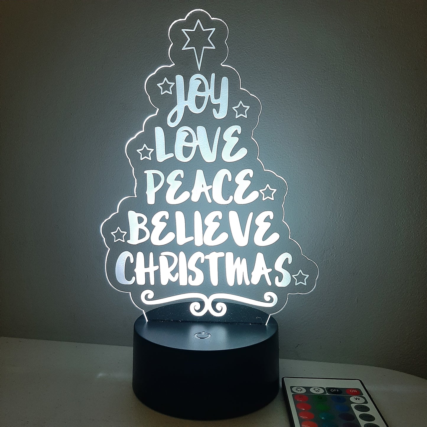 Christmas LED Light Sign
