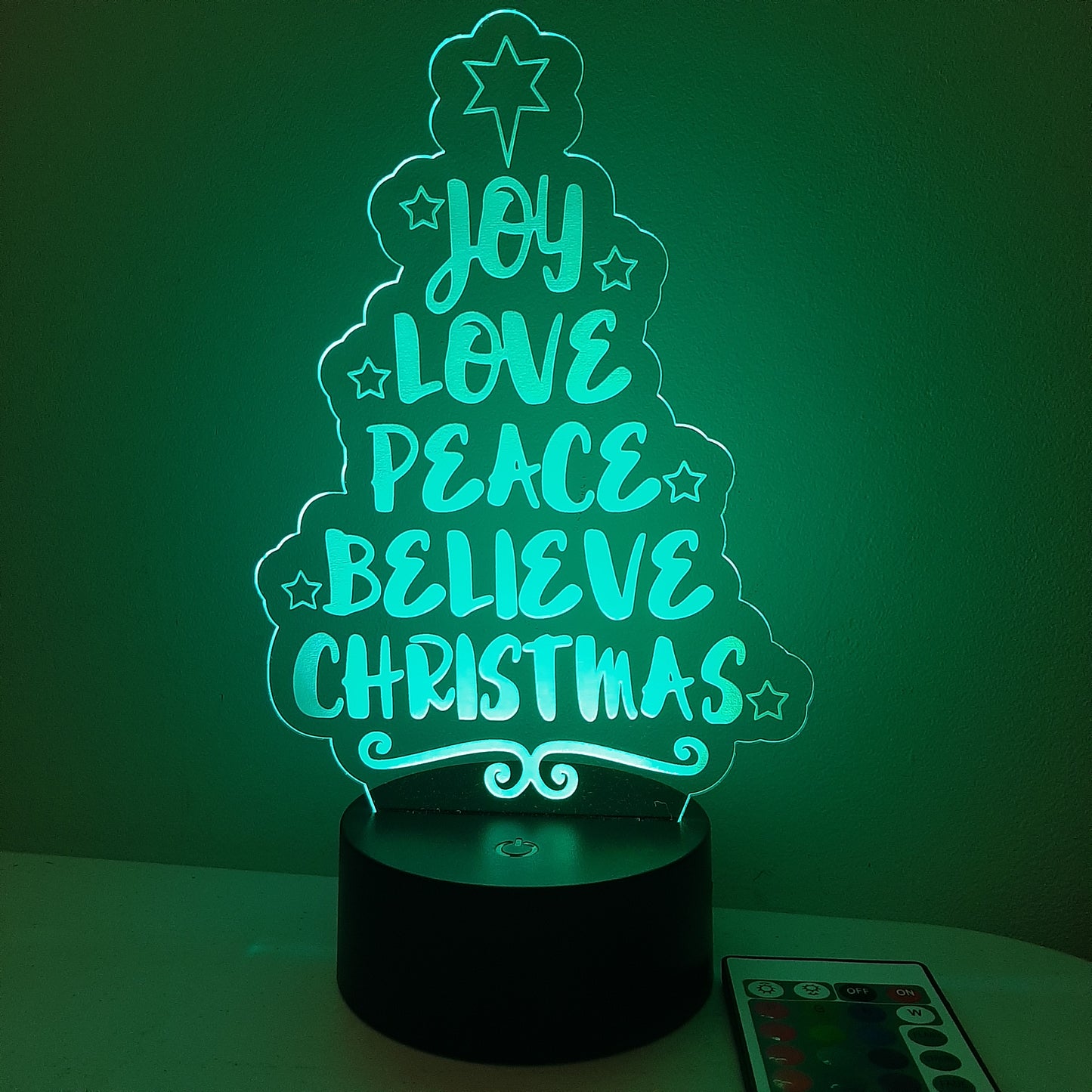 Christmas LED Light Sign