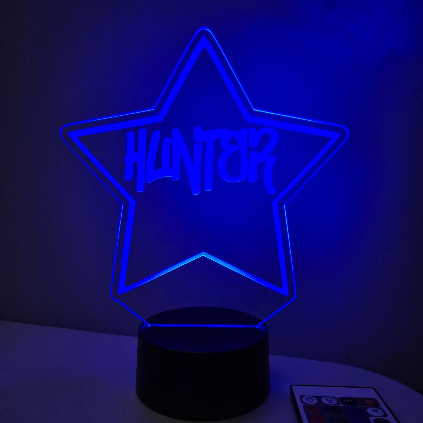 Personalized STAR Name LED Night Light Sign