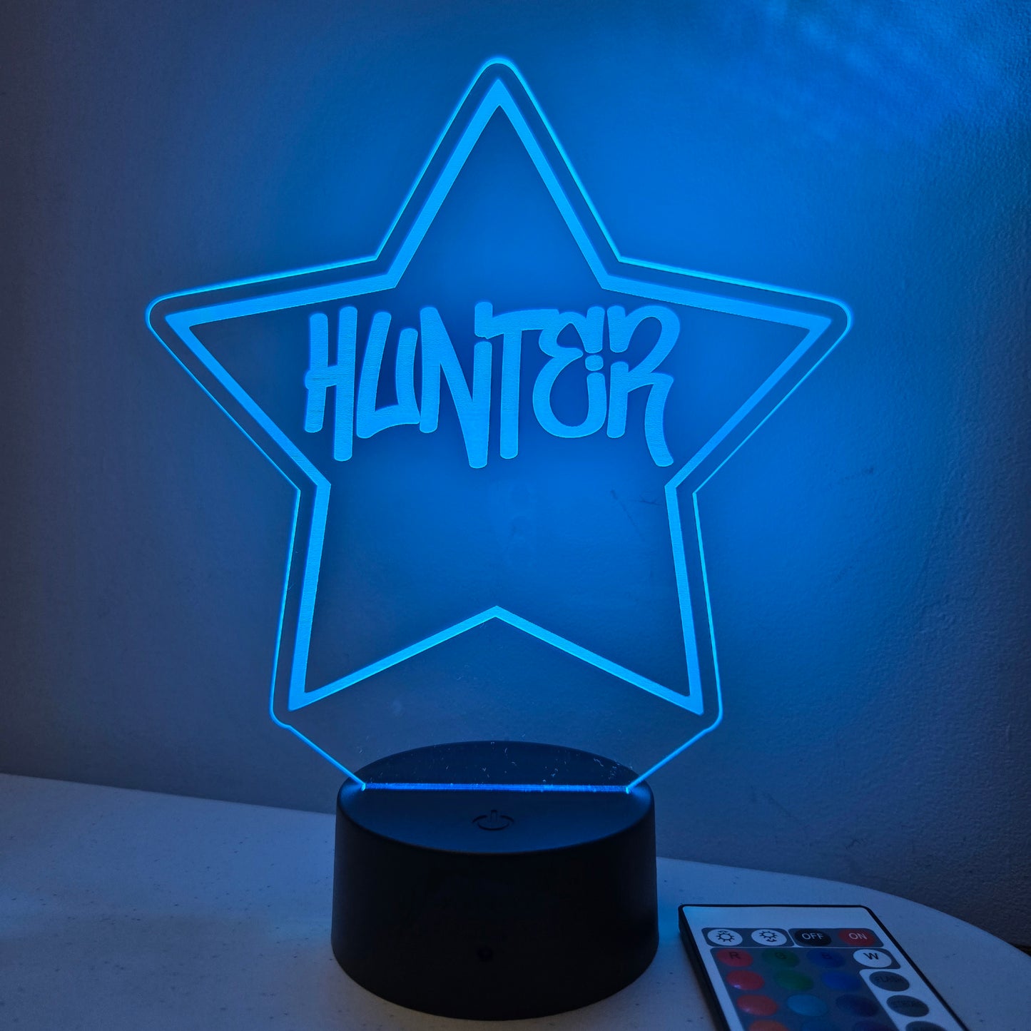 Personalized STAR Name LED Night Light Sign