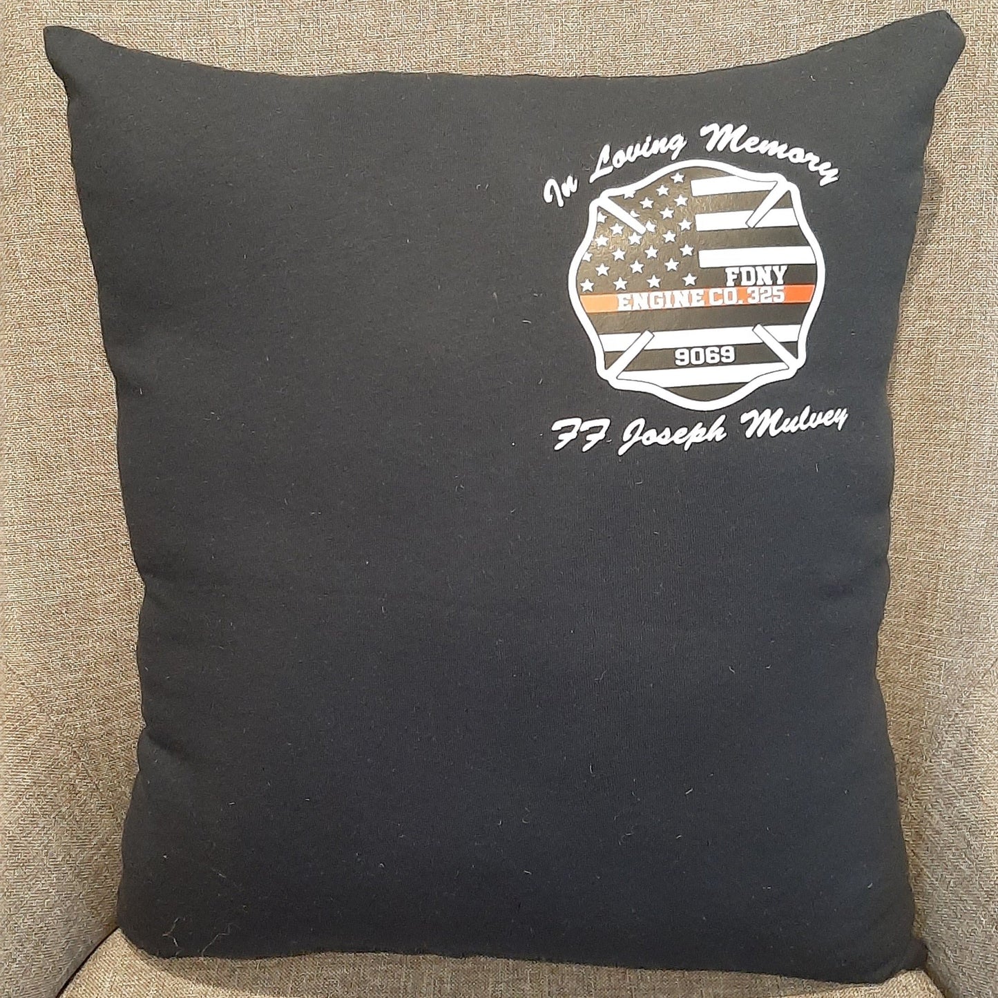 MEMORY or KEEPSAKE PILLOW made from your loved ones clothing