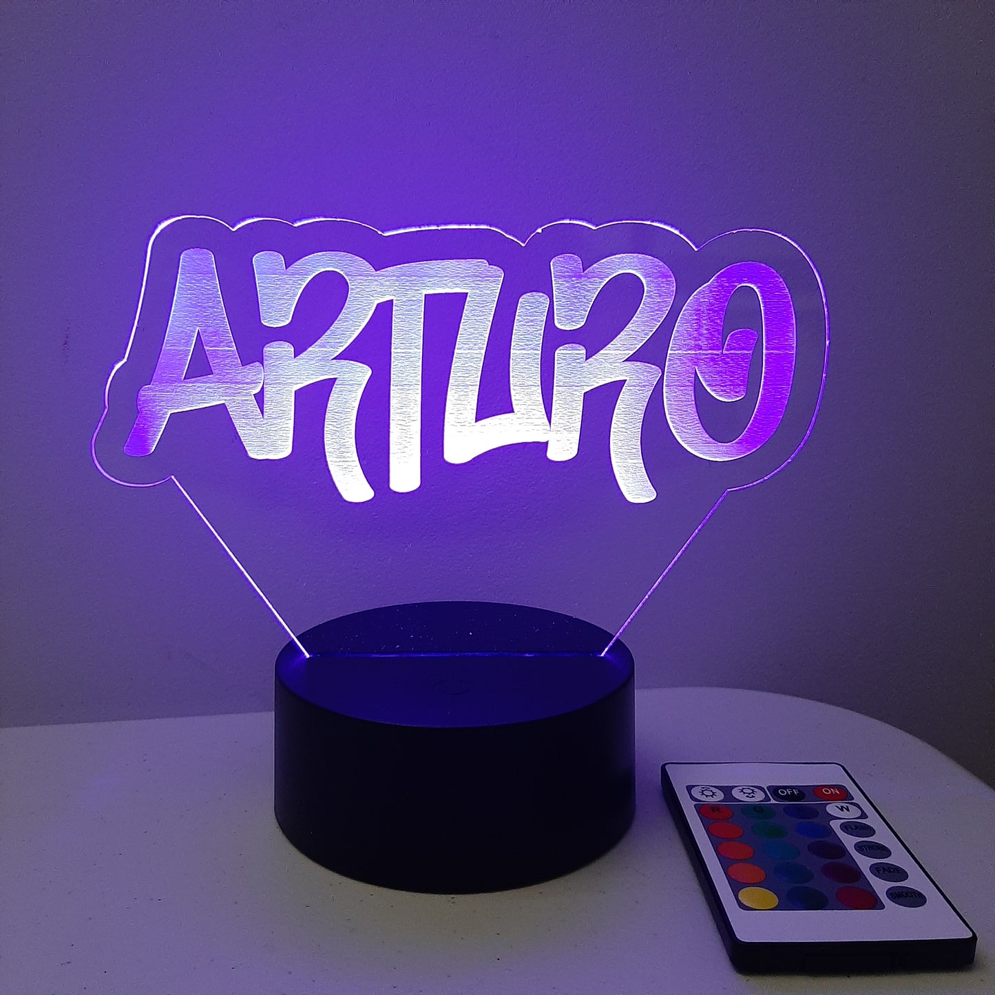 Personalized Graffiti Name LED Night Light Sign