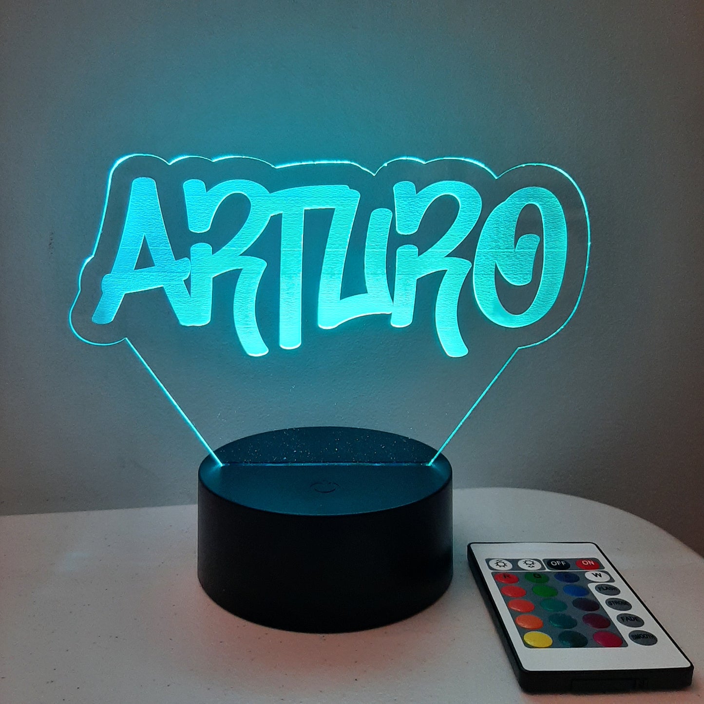 Personalized Graffiti Name LED Night Light Sign