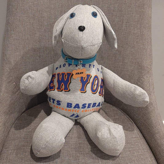 MEMORY or KEEPSAKE DOG made from your loved ones clothing