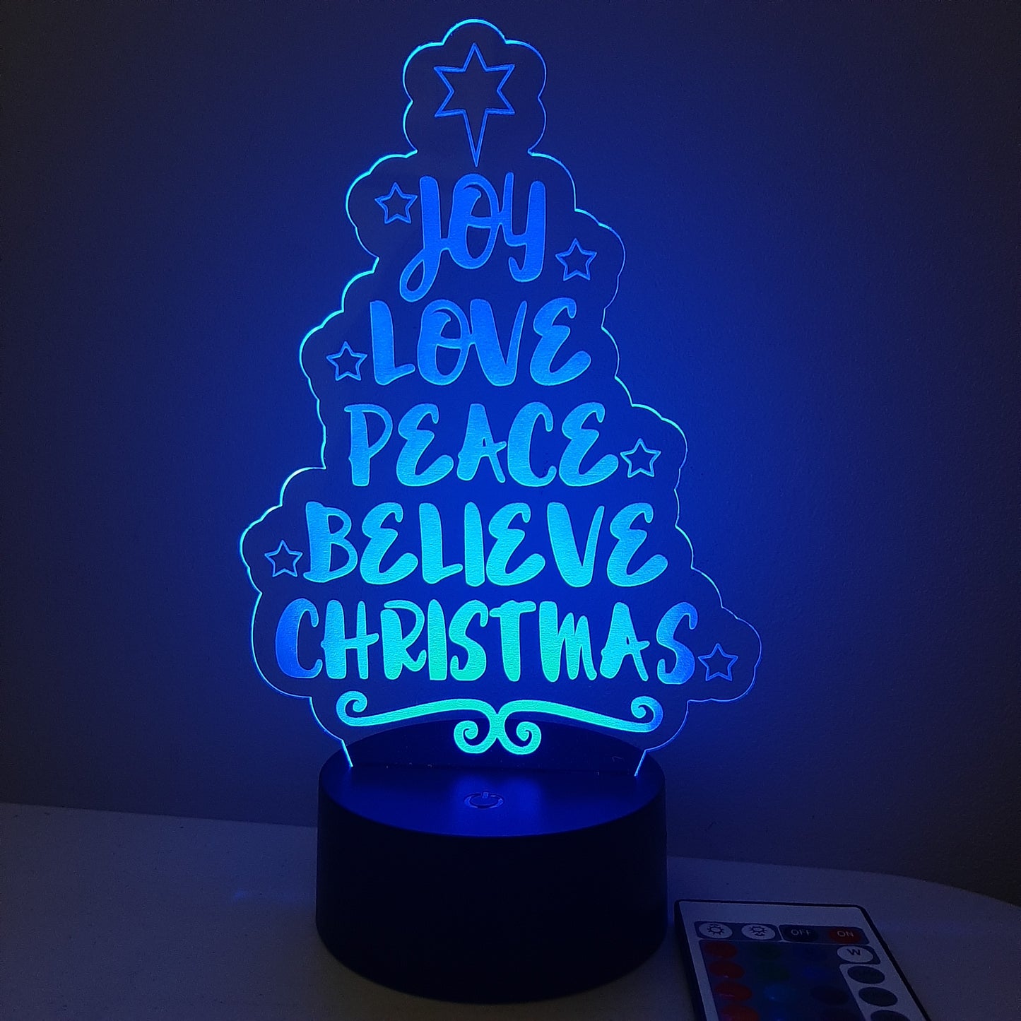 Christmas LED Light Sign