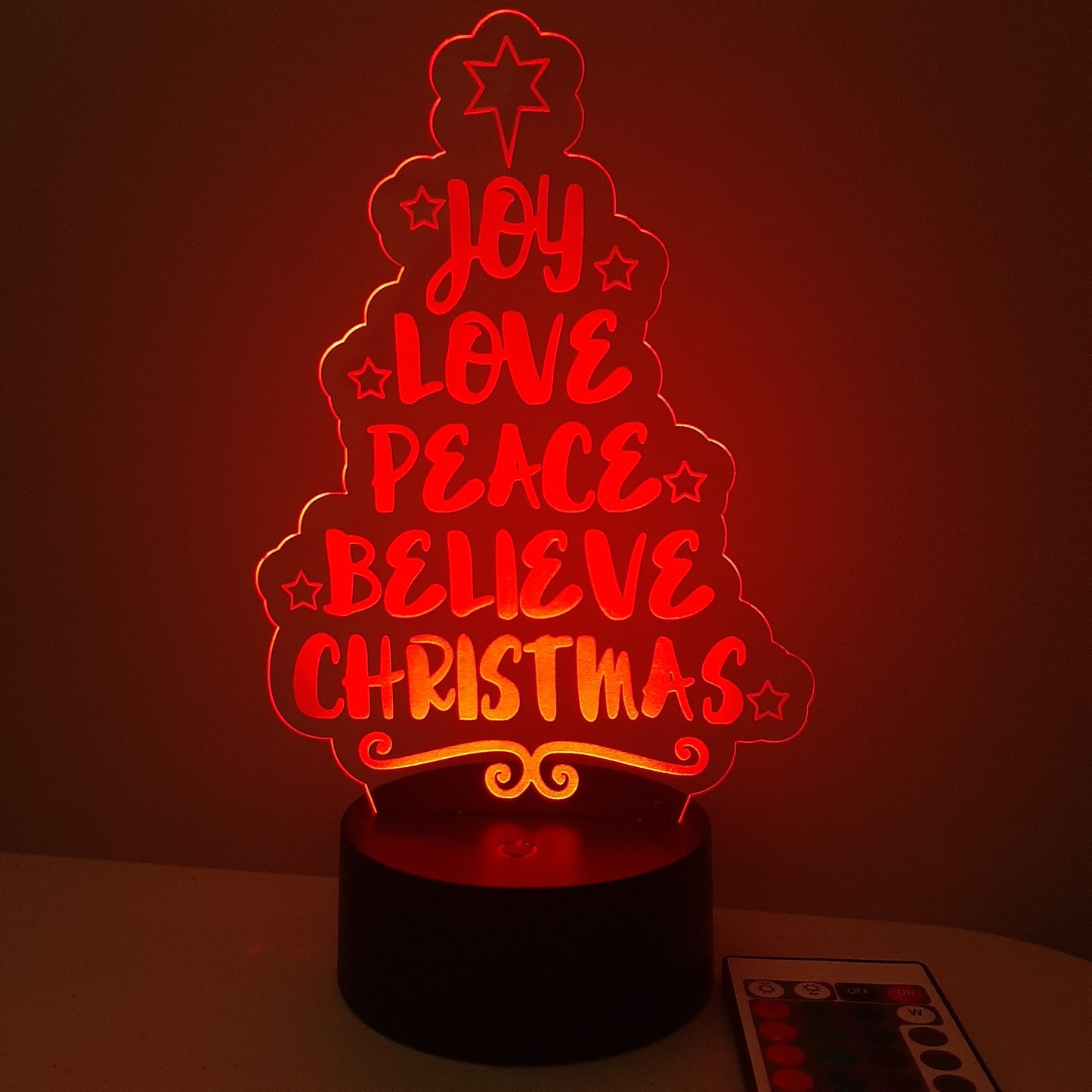 Christmas LED Light Sign