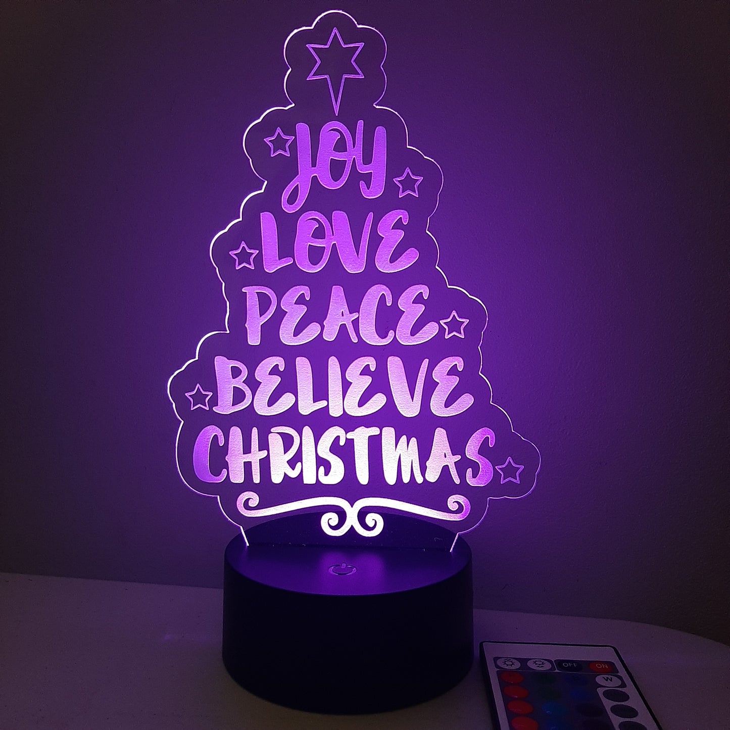 Christmas LED Light Sign