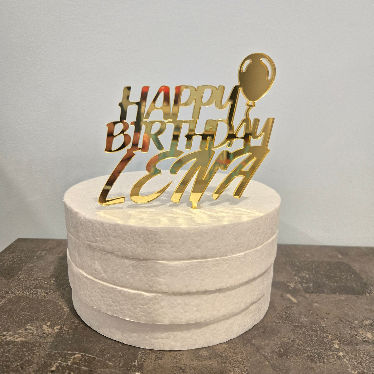 Happy Birthday Custom Cake Topper