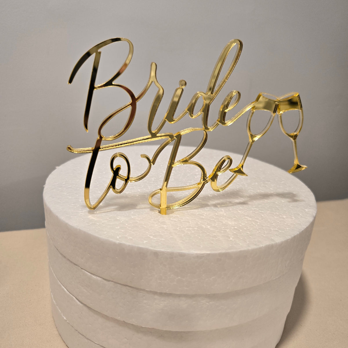 Bride to Be Cake Topper